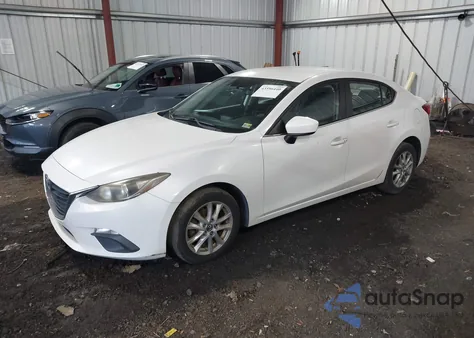 2014 Mazda Mazda3 I Touring z USA, uszkodzony, nr VIN JM1BM1V77E1147409